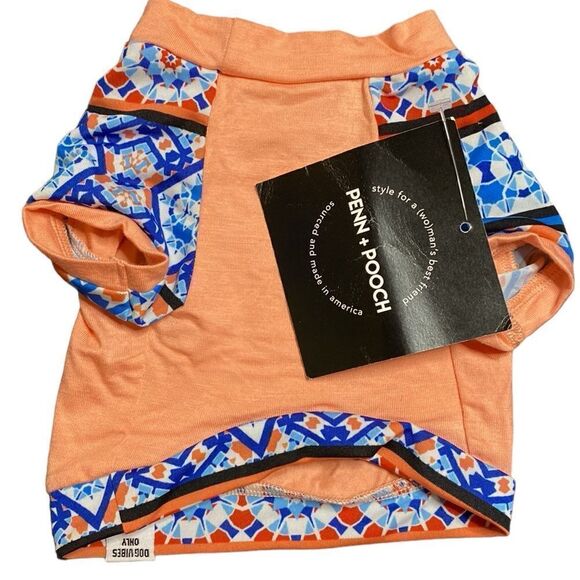 Southwestern Tribal Lightweight Dog Beach Shirt - Picture 3 of 6